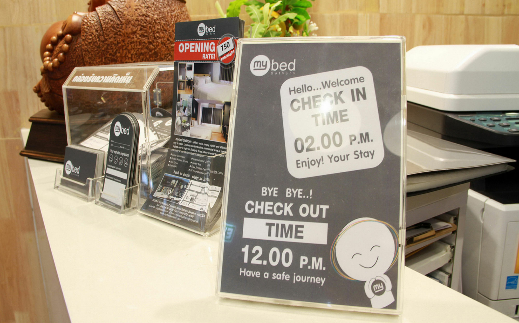 Mybed Sathorn Hotel Bangkok Ngoại thất bức ảnh